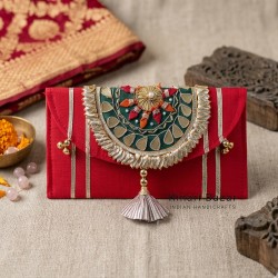 Gota Patti Clutch Bag