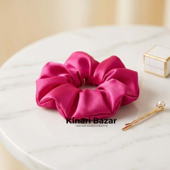 Satin Hair Bands - Pack of 12 Piece.