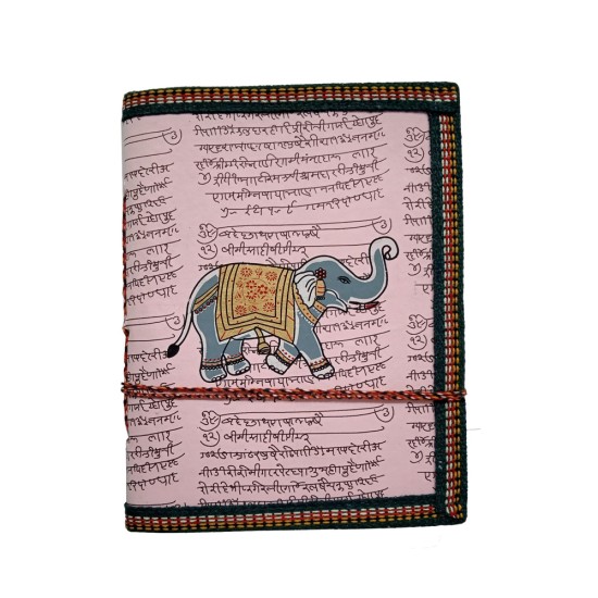 Handmade Paper Journal Diary Notebook Elephant Design Handmade Paper Journal Diary Notebook Elephant Design