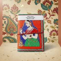 Rajasthani Bani Thani Handmade Paper Journal Notebook