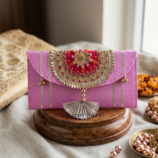 Gota Patti Clutch Bag