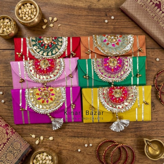 Gota Patti Clutch Bag