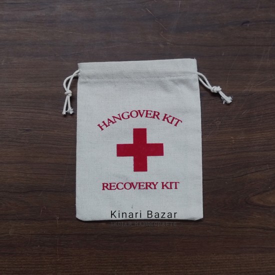 Hangover Kit Potli Bags