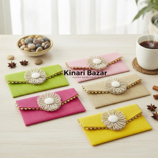 Designer Jute Envelopes 