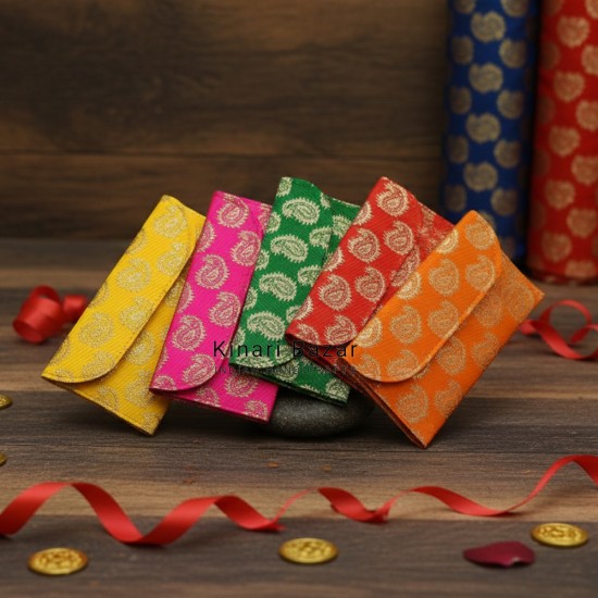 Silk Brocade Envelopes for Gift