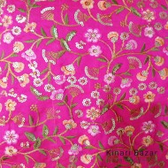 Embroidered Silk Fabric Embroidered Silk Fabric