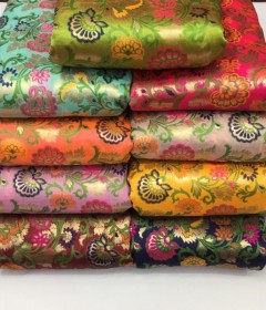 Silk Brocade Fabric Silk Brocade Fabric