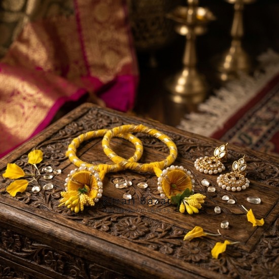 Groom Gota Patti Bangles