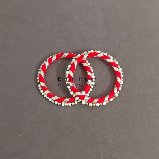 Handmade Thread Beads Bangle