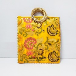 Banarasi Silk Handbag  Banarasi Silk Handbag