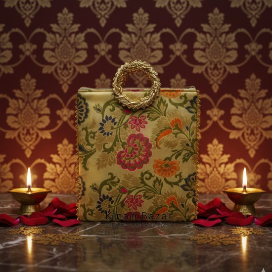 Banarasi Silk Handbag 