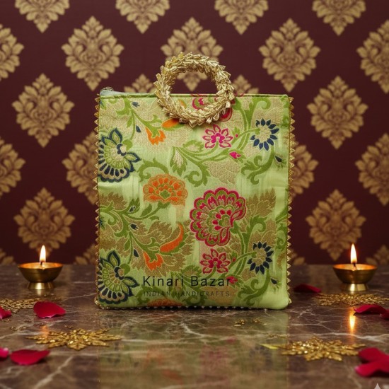 Banarasi Silk Handbag 