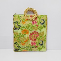 Banarasi Silk Handbag  Banarasi Silk Handbag