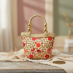 Embroidered Purse for Ladies 
