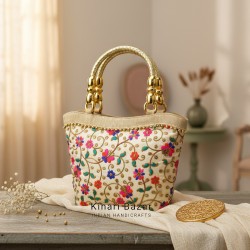 Embroidered Purse for Ladies 
