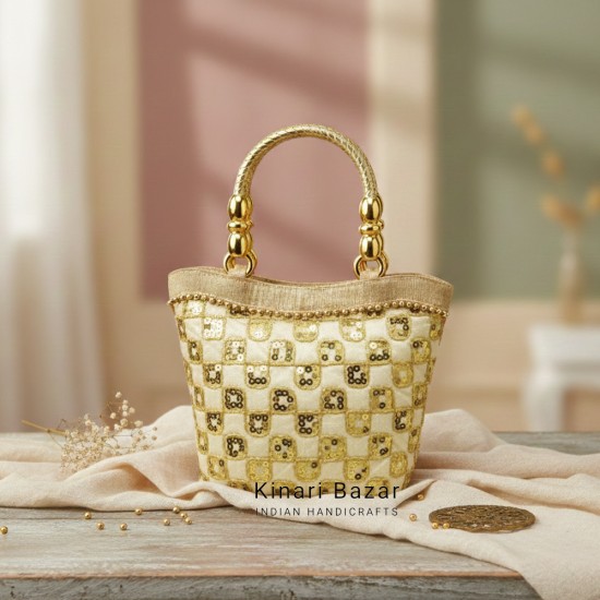 Embroidered Purse for Ladies 