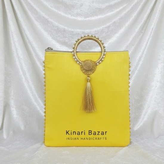 Lotus Pichwai Print Bags