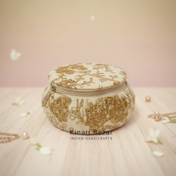 Round Embroidered Bangle Gift Box