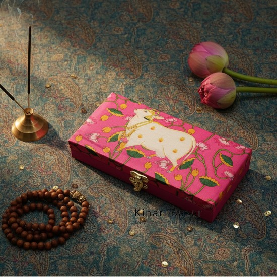 Cow Print Cash Boxes