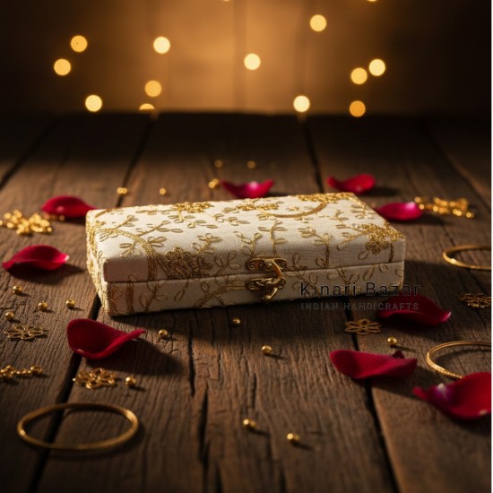 Embroidered Cash Boxes