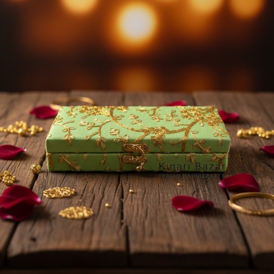 Embroidered Cash Boxes