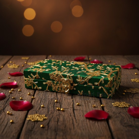 Embroidered Cash Boxes