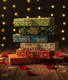 Embroidered Jewellery Boxs