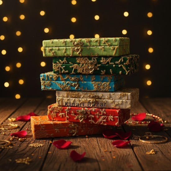 Embroidered Cash Boxes