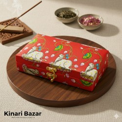 Pichwai Print Cash Box