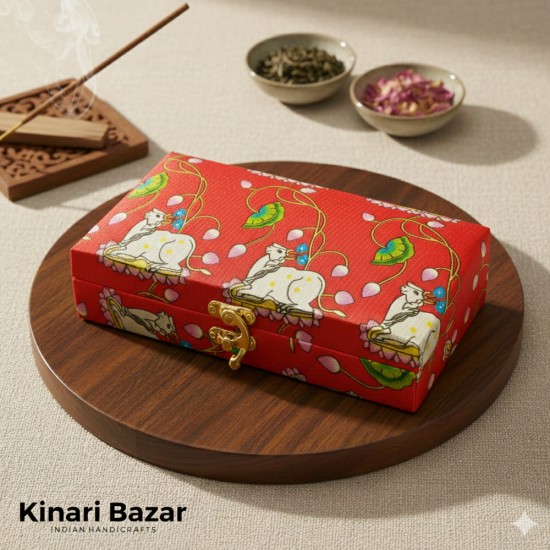 Pichwai Print Cash Box