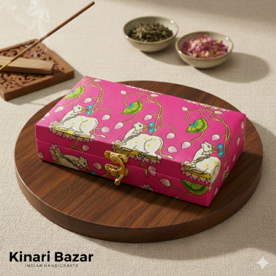 Pichwai Print Cash Box