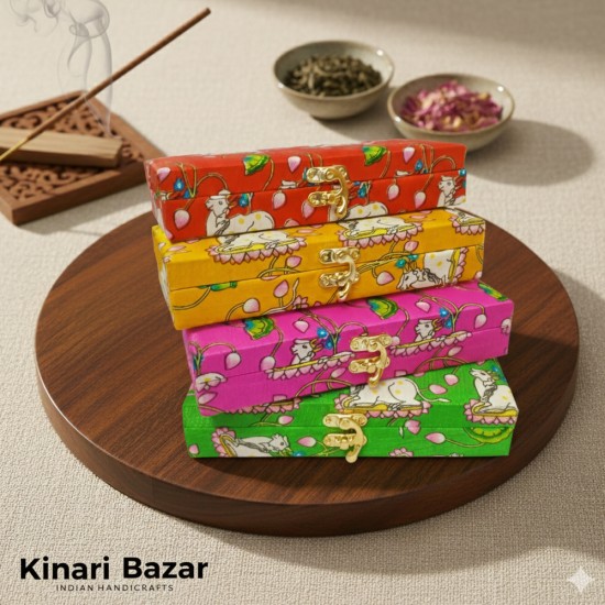 Pichwai Print Cash Box