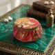 Silk Brocade Matki Boxes