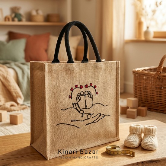 Baby Shower Jute Bags