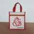 Ganesha Print Jute Handbag