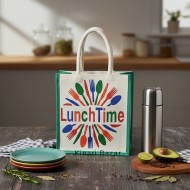 Jute Lunch Time Bags 