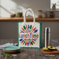 Jute Lunch Time Bags 