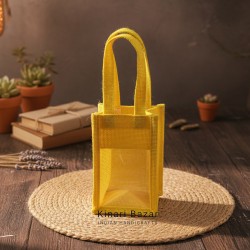 Transparent Jute Bags for Wedding Gift