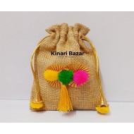 Jute Potli Bags for Gift Packaging Jute Potli Bags for Gift Packaging