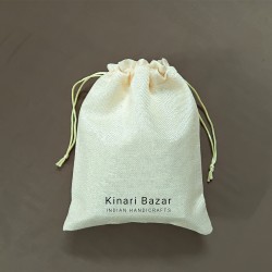 Poly Jute Potli Bags Size 9x7 Inch Poly Jute Potli Bags Size 9x7 Inch