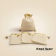 Poly Jute Gift Pouches - Size: 5x7 Inch (13x18 cm)