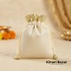 Poly Jute Gift Pouches - Size: 5x7 Inch (13x18 cm)
