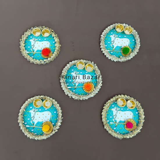 Haldi Kumkum Pichwai Platter