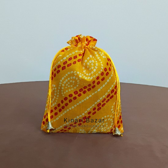 Bandhej Potli Bags 7x5 Inch Bandhej Potli Bags 7x5 Inch