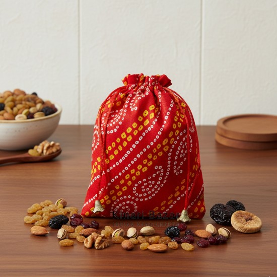 Bandhej Potli Bags