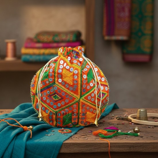 Banjara Embroidered Potli Bags