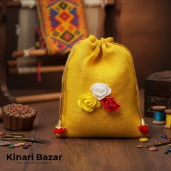 Decorative Jute Potli Bags 