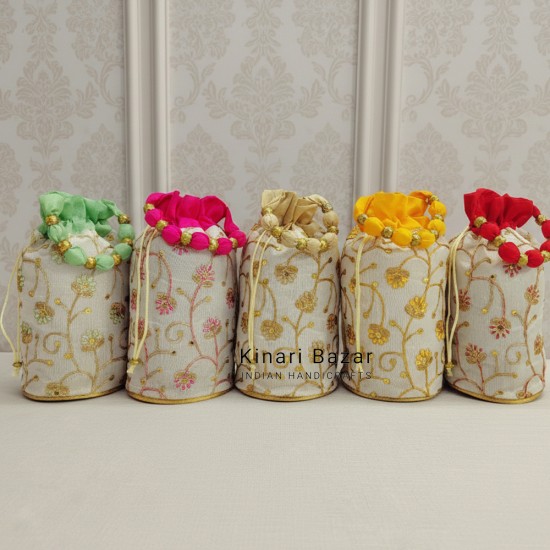 Dry Fruit Packing Potli Bags