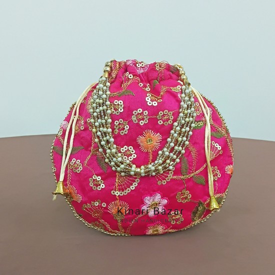 Embroidered Potli Bags Embroidered Potli Bags