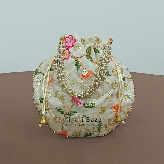 Embroidered Potli Bags Embroidered Potli Bags